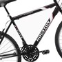 Bicicleta Houston Foxer Hammer Aro 26 - Preta Preta Brilhante