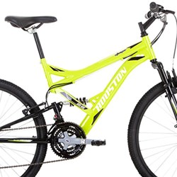 Bicicleta Houston Stinger Aro 26 - Amarelo Fluor/Preta