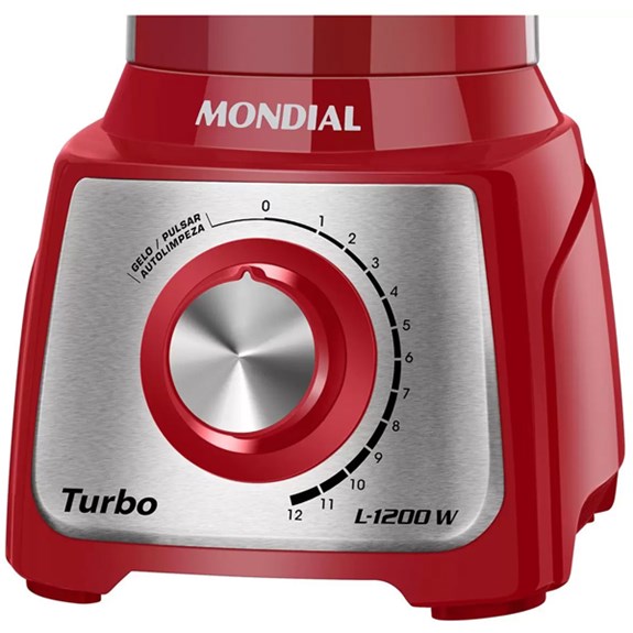 Liquidificador Turbo Inox Mondial L-1200ri 1200w 220v